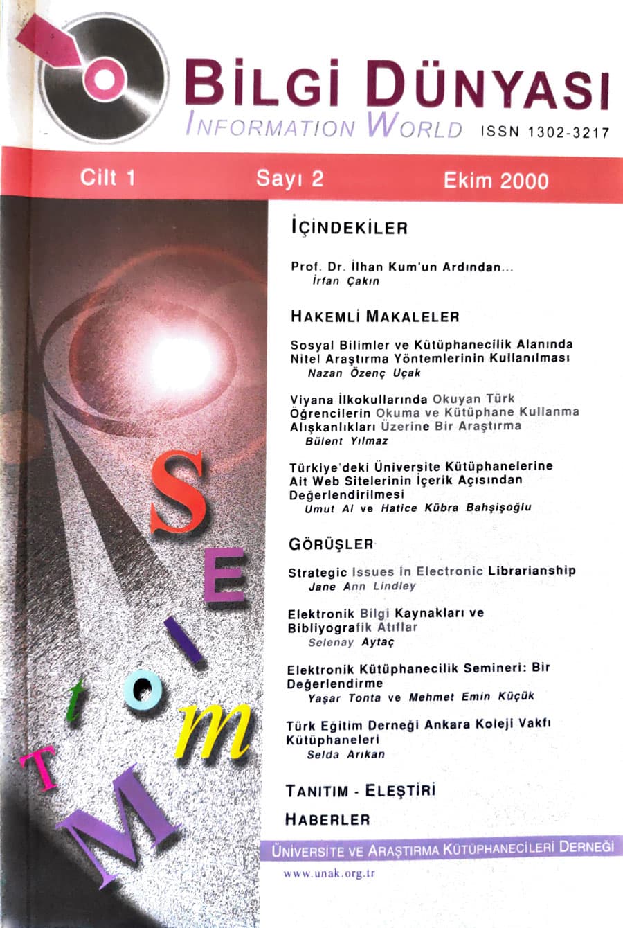 Vol. 1 No. 2 (2000)